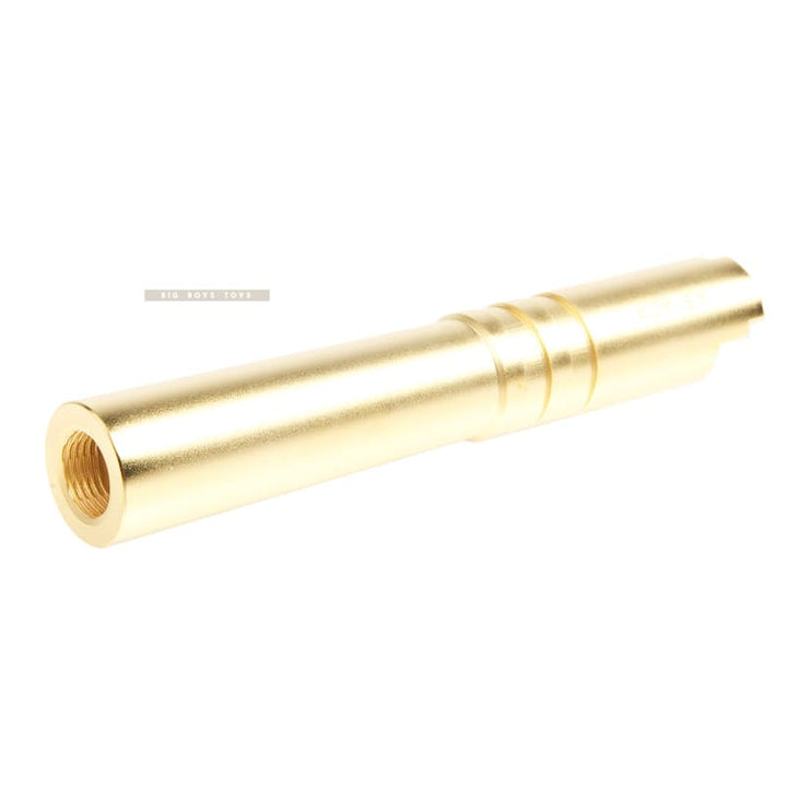 Airsoft Masterpiece .45 ACP Stainless Steel Threaded Fix Outer Barrel for Tokyo Marui Hi - Capa 4.3 GBB - GD - Bang Bang Airsoft