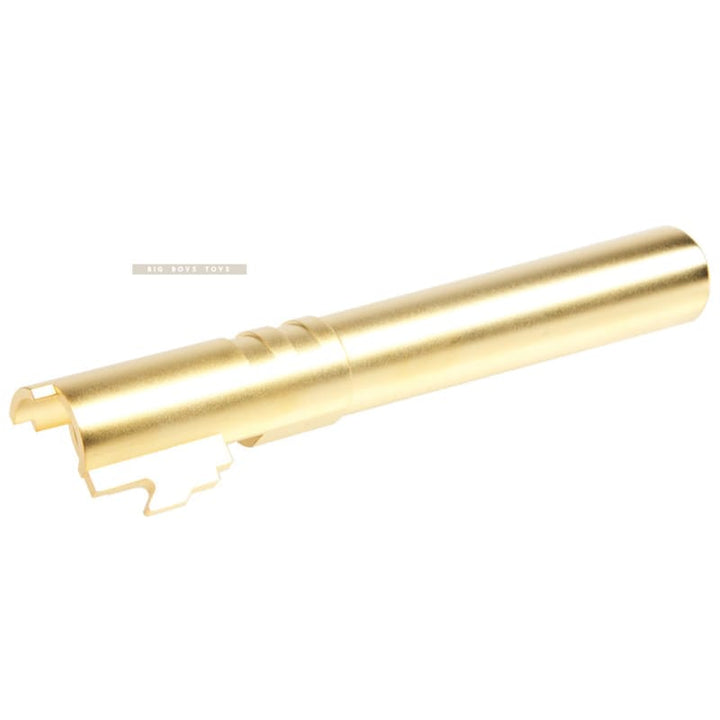 Airsoft Masterpiece .45 ACP Stainless Steel Threaded Fix Outer Barrel for Tokyo Marui Hi - Capa 5.1 GBB - GD - Bang Bang Airsoft