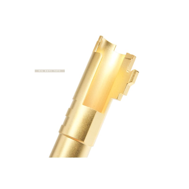 Airsoft Masterpiece .45 ACP Stainless Steel Threaded Fix Outer Barrel for Tokyo Marui Hi - Capa 5.1 GBB - GD - Bang Bang Airsoft