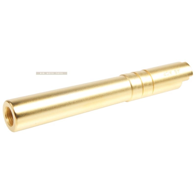 Airsoft Masterpiece .45 ACP Stainless Steel Threaded Fix Outer Barrel for Tokyo Marui Hi - Capa 5.1 GBB - GD - Bang Bang Airsoft