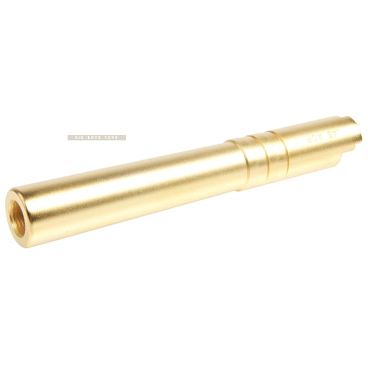 Airsoft Masterpiece .45 ACP Stainless Steel Threaded Fix Outer Barrel for Tokyo Marui Hi - Capa 5.1 GBB - GD - Bang Bang Airsoft