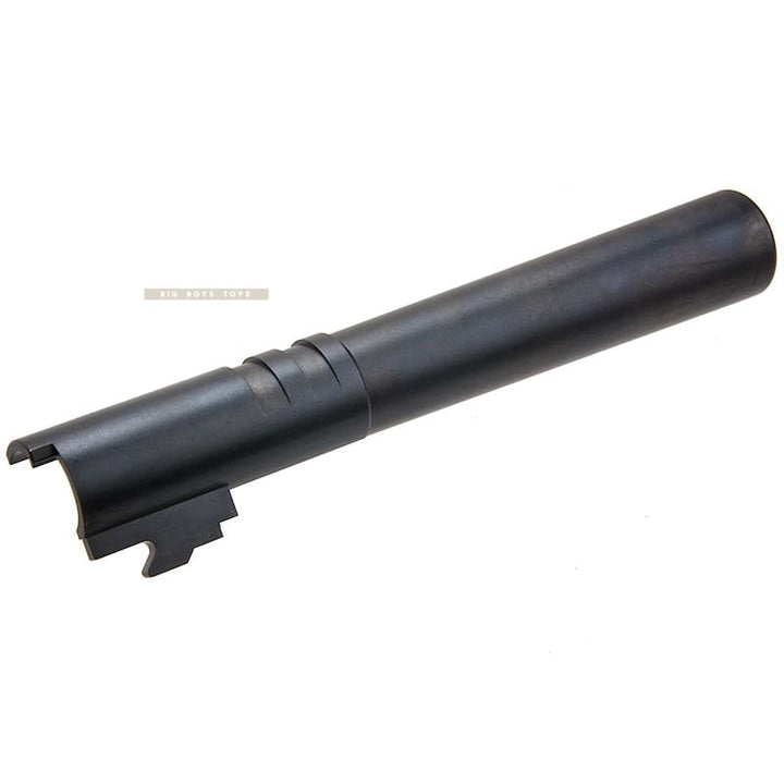 Airsoft Masterpiece .45 ACP Threaded Fix Outer Barrel (11mm CW) for Tokyo Marui Hi - Capa 5.1 GBB - Black - Bang Bang Airsoft