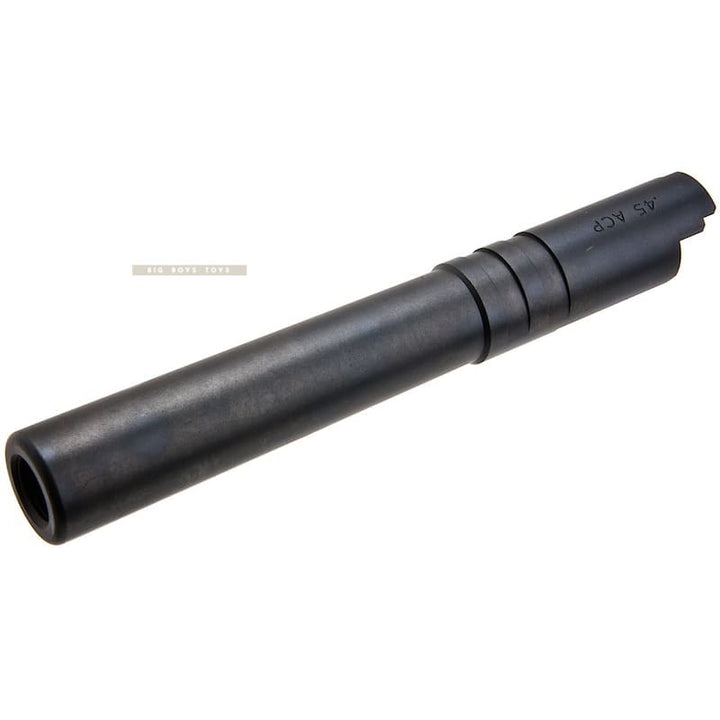 Airsoft Masterpiece .45 ACP Threaded Fix Outer Barrel (11mm CW) for Tokyo Marui Hi - Capa 5.1 GBB - Black - Bang Bang Airsoft