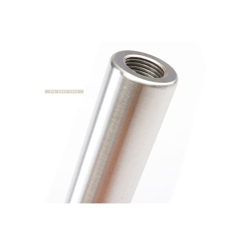 Airsoft Masterpiece .45 ACP Threaded Fix Outer Barrel (11mm CW) for Tokyo Marui Hi - Capa 5.1 GBB - Silver - Bang Bang Airsoft