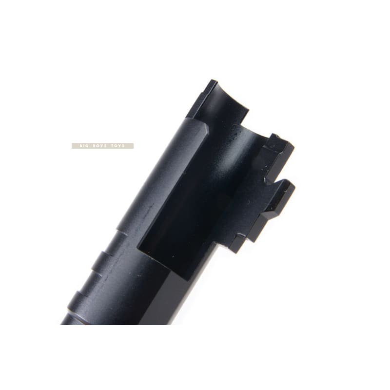 Airsoft Masterpiece .45 Threaded Aluminum Outer Barrel for Tokyo Marui Hi - Capa 5.1 GBB Pistol - Black - Bang Bang Airsoft