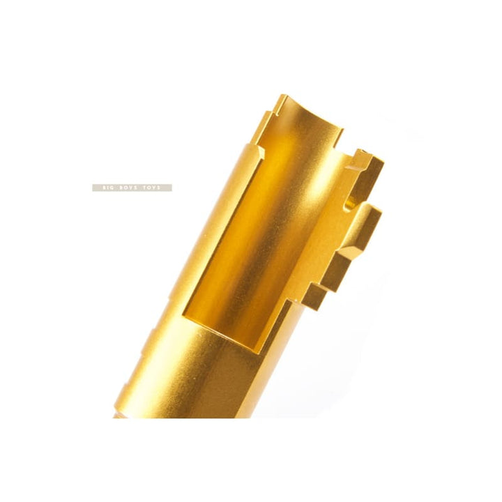 Airsoft Masterpiece .45 Threaded Aluminum Outer Barrel for Tokyo Marui Hi - Capa 5.1 GBB Pistol - Gold - Bang Bang Airsoft