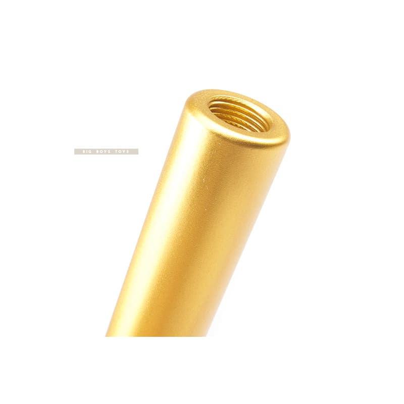 Airsoft Masterpiece .45 Threaded Aluminum Outer Barrel for Tokyo Marui Hi - Capa 5.1 GBB Pistol - Gold - Bang Bang Airsoft