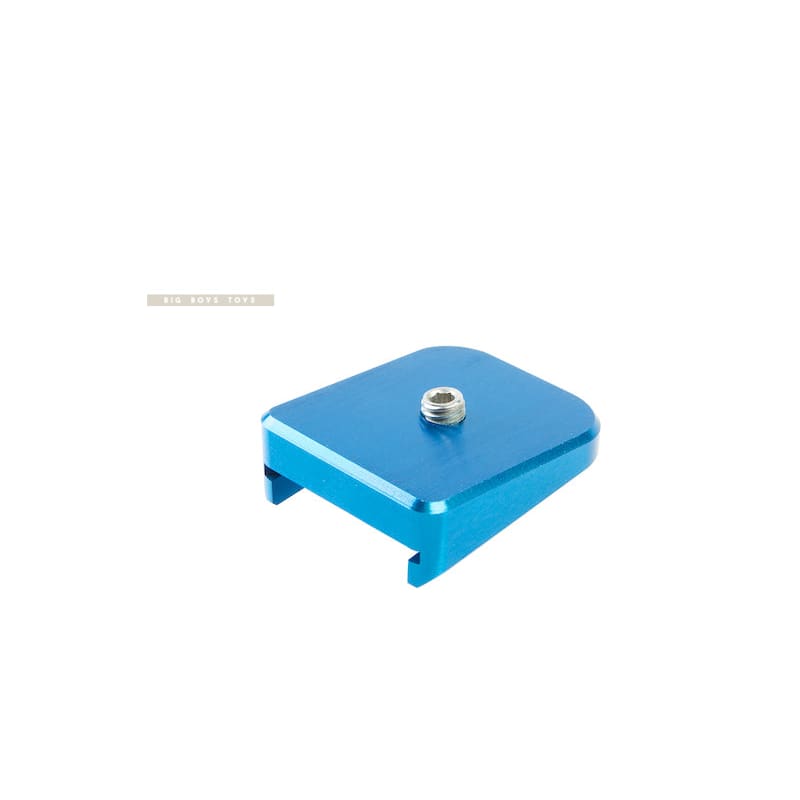 Airsoft Masterpiece Aluminum Magazine Base For Tokyo Marui Hi - Capa 5.1 GBB Pistol - Blue - Bang Bang Airsoft