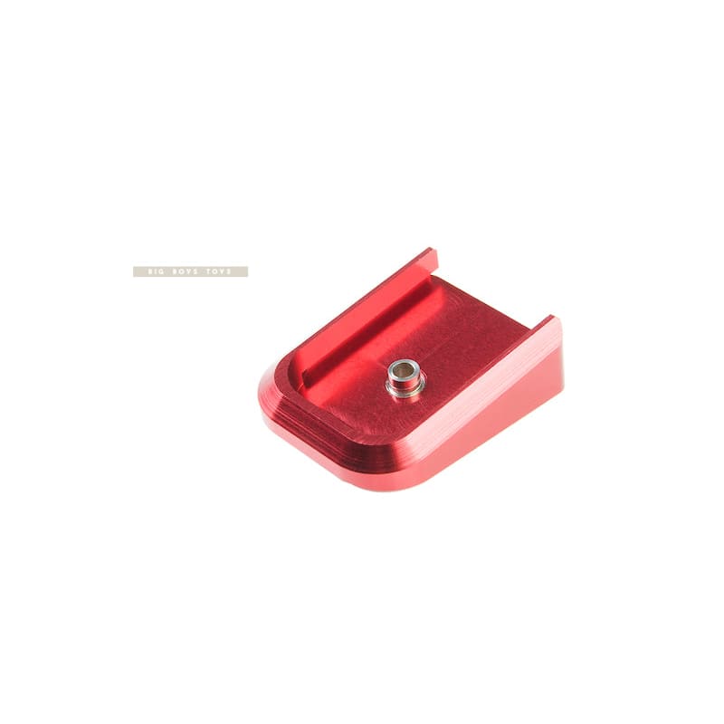 Airsoft Masterpiece Aluminum Magazine Base For Tokyo Marui Hi - Capa 5.1 GBB Pistol - Red - Bang Bang Airsoft
