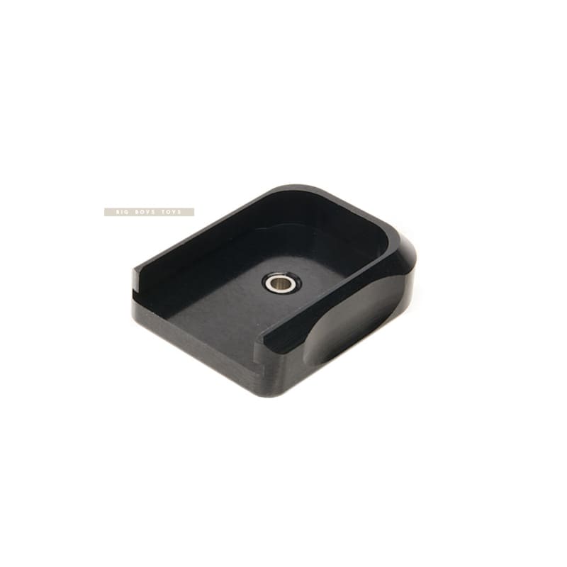 Airsoft Masterpiece Aluminum Magazine Base (STI Style) for Tokyo Marui Hi - Capa 5.1 GBB Pistol - Black - Bang Bang Airsoft