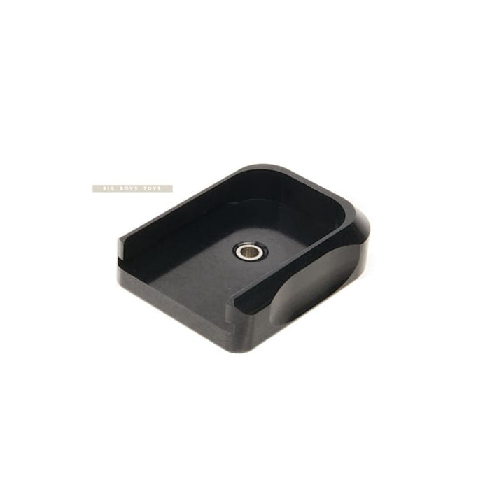 Airsoft Masterpiece Aluminum Magazine Base (STI Style) for Tokyo Marui Hi - Capa 5.1 GBB Pistol - Black - Bang Bang Airsoft