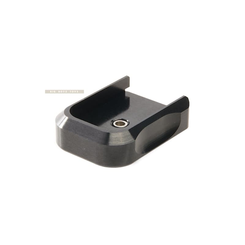 Airsoft Masterpiece Aluminum Magazine Base (STI Style) for Tokyo Marui Hi - Capa 5.1 GBB Pistol - Black - Bang Bang Airsoft