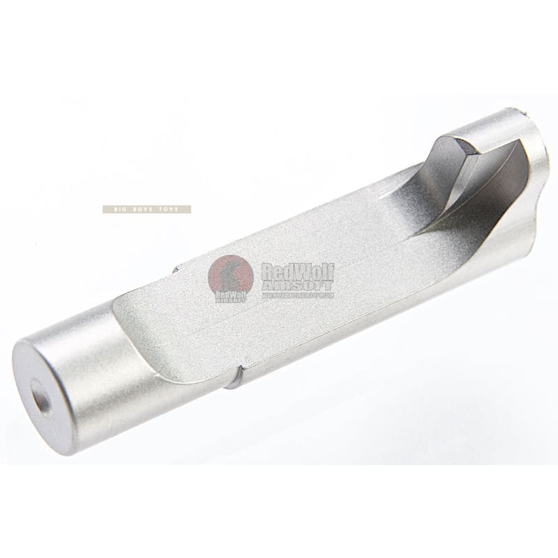 Airsoft Masterpiece CNC Stainless Steel Magazine Release Catch (STI Style) for Tokyo Marui Hi - Capa GBB - Matt Silver - Bang Bang Airsoft