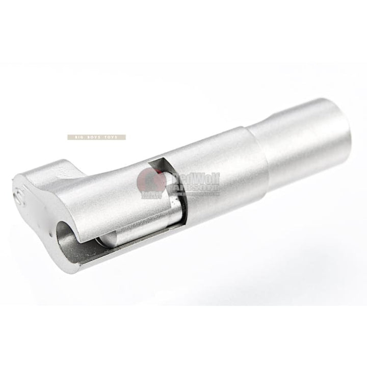 Airsoft Masterpiece CNC Stainless Steel Magazine Release Catch (STI Style) for Tokyo Marui Hi - Capa GBB - Matt Silver - Bang Bang Airsoft