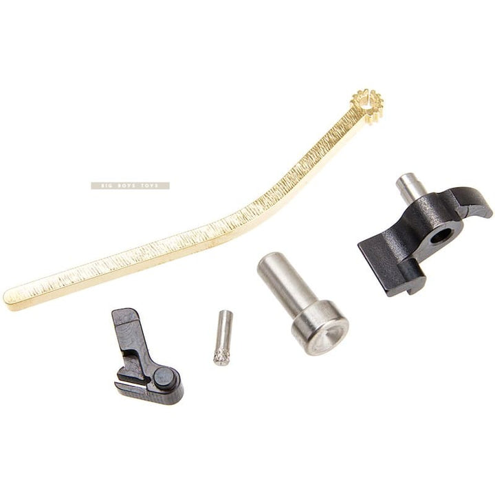 Airsoft Masterpiece CNC Steel Hammer & Sear Set for Tokyo Marui Hi - Capa/ 1911 (Infinity SV) - Gold - Bang Bang Airsoft