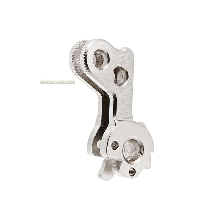 Airsoft Masterpiece CNC Steel Hammer & Sear Set for Tokyo Marui Hi - Capa/ 1911 (Koening) - Silver - Bang Bang Airsoft
