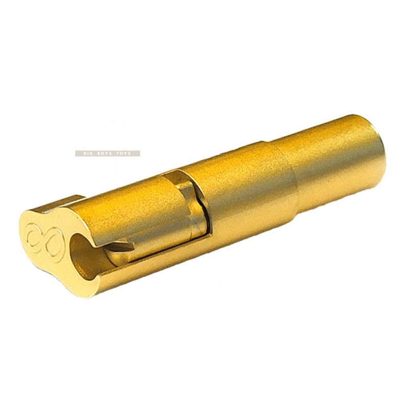 Airsoft Masterpiece CNC Steel Magazine Release Catch (Infinity Style) for Tokyo Marui Hi - Capa GBB - Gold - Bang Bang Airsoft