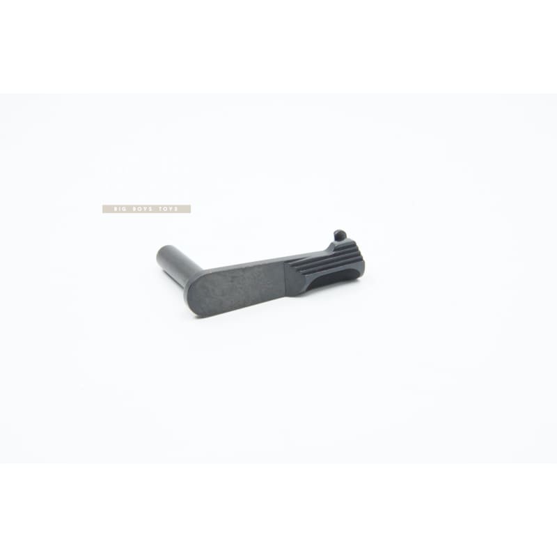 Airsoft Masterpiece CNC Steel Slide Stop (STI Style) for Tokyo Marui Hi - Capa GBB - Matt Black - Bang Bang Airsoft