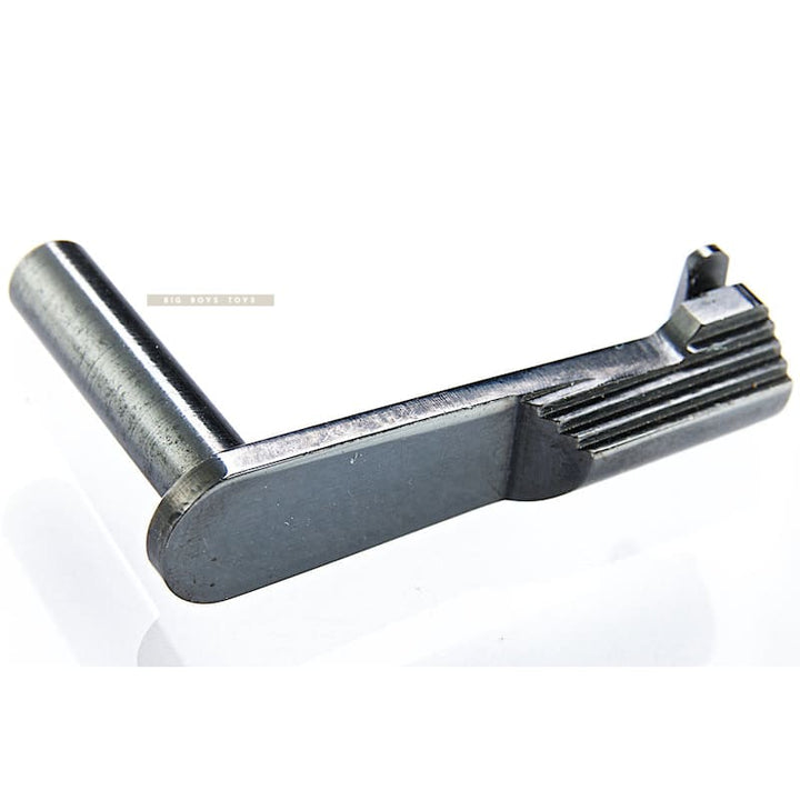 Airsoft Masterpiece CNC Steel Slide Stop (Type 1) for Tokyo Marui Hi - Capa GBB - Black - Bang Bang Airsoft