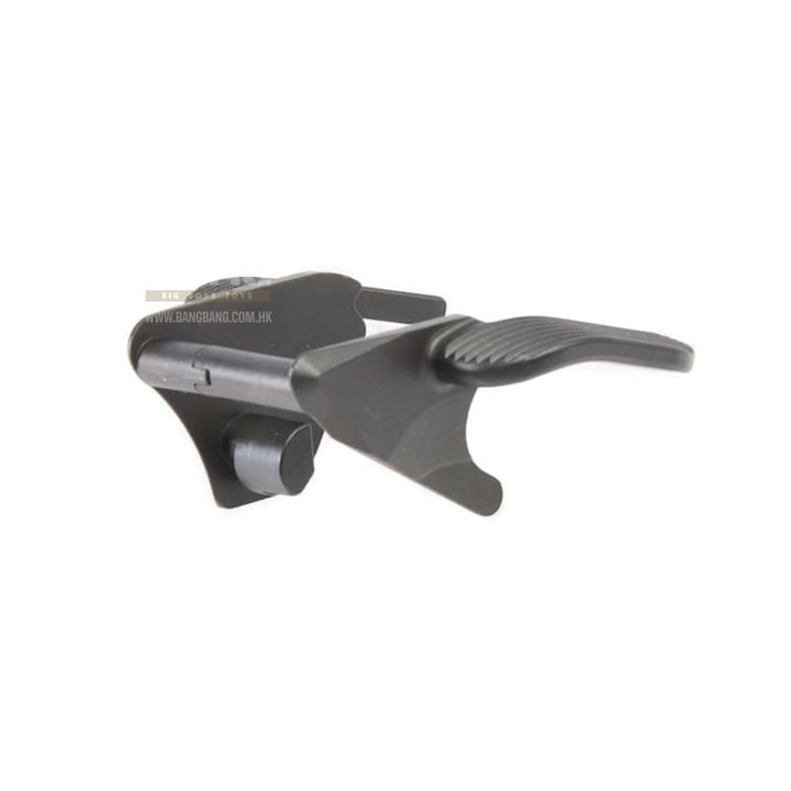 Airsoft Masterpiece CNC Steel Thumb Safeties (Type 4) for Tokyo Marui Hi - Capa GBB - Matt Black - Bang Bang Airsoft