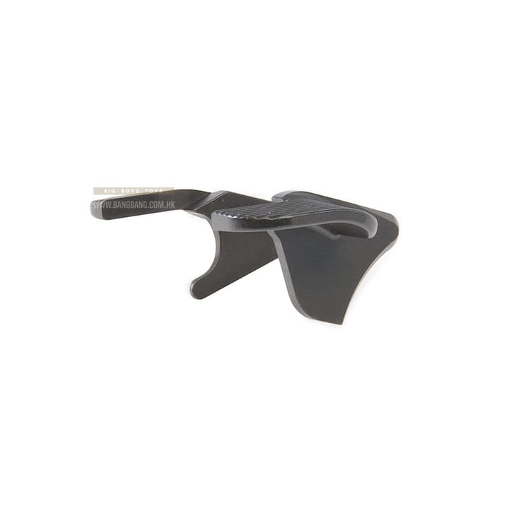 Airsoft Masterpiece CNC Steel Thumb Safeties (Type 4) for Tokyo Marui Hi - Capa GBB - Matt Black - Bang Bang Airsoft