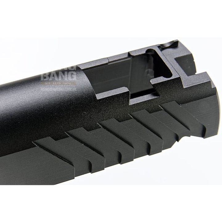 Airsoft Masterpiece Custom 'Alpha' Standard Slide for Tokyo Marui Hi - Capa / 1911 GBB - Black - Bang Bang Airsoft