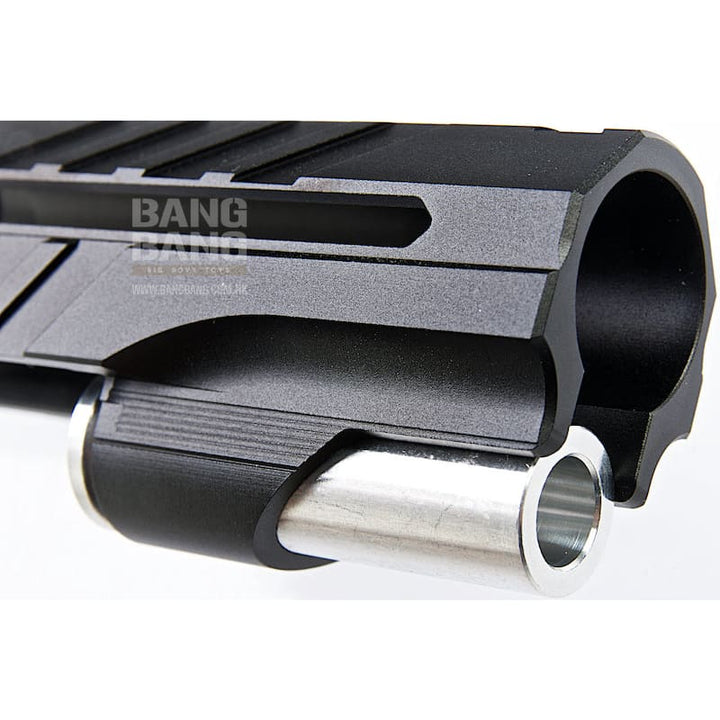 Airsoft Masterpiece Custom 'Alpha' Standard Slide for Tokyo Marui Hi - Capa / 1911 GBB - Black - Bang Bang Airsoft