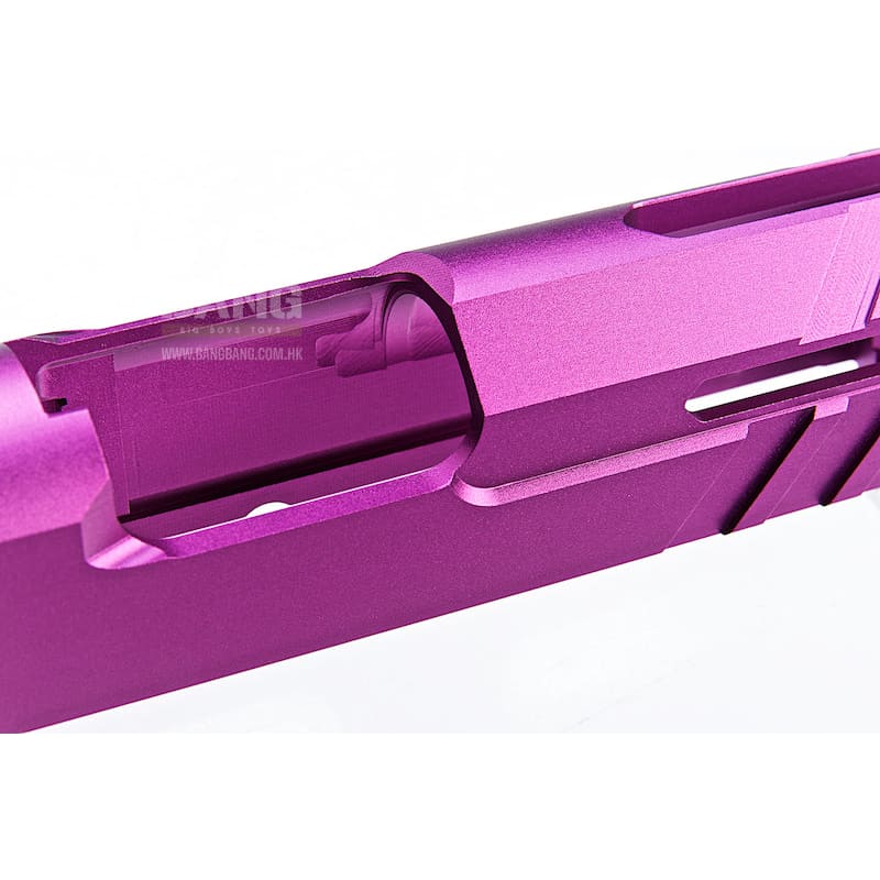 Airsoft Masterpiece Custom 'Alpha' Standard Slide for Tokyo Marui Hi - Capa / 1911 GBB - Purple - Bang Bang Airsoft