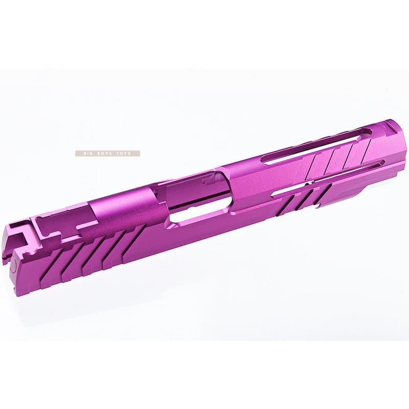 Airsoft Masterpiece Custom 'Alpha' Standard Slide for Tokyo Marui Hi - Capa / 1911 GBB - Purple - Bang Bang Airsoft