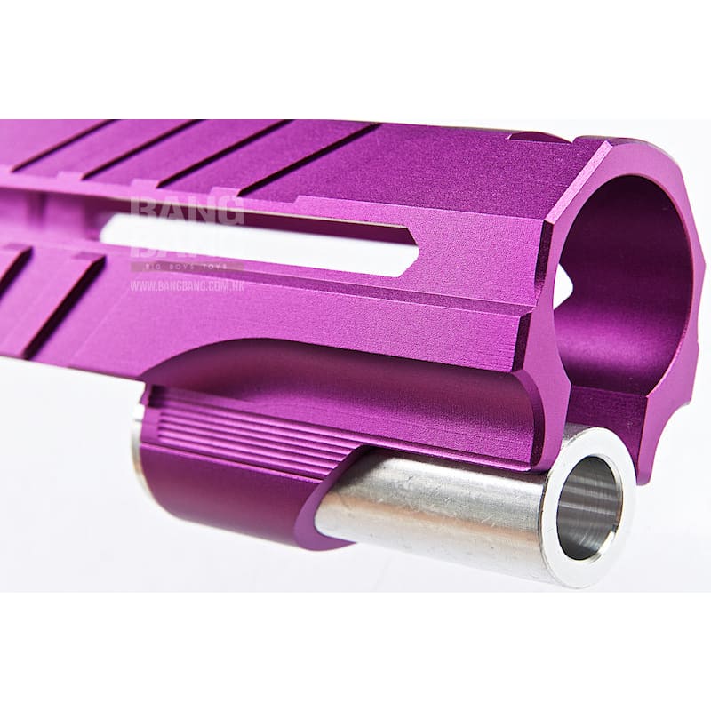 Airsoft Masterpiece Custom 'Alpha' Standard Slide for Tokyo Marui Hi - Capa / 1911 GBB - Purple - Bang Bang Airsoft