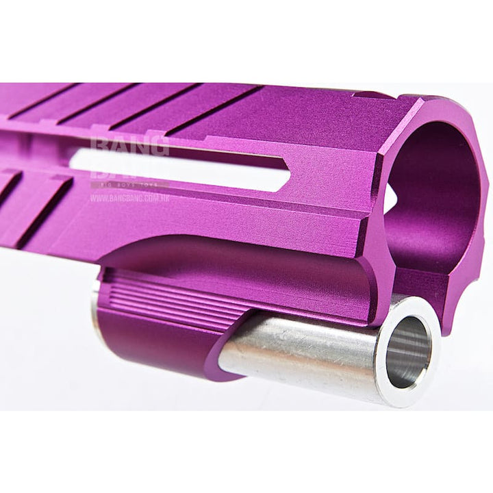 Airsoft Masterpiece Custom 'Alpha' Standard Slide for Tokyo Marui Hi - Capa / 1911 GBB - Purple - Bang Bang Airsoft