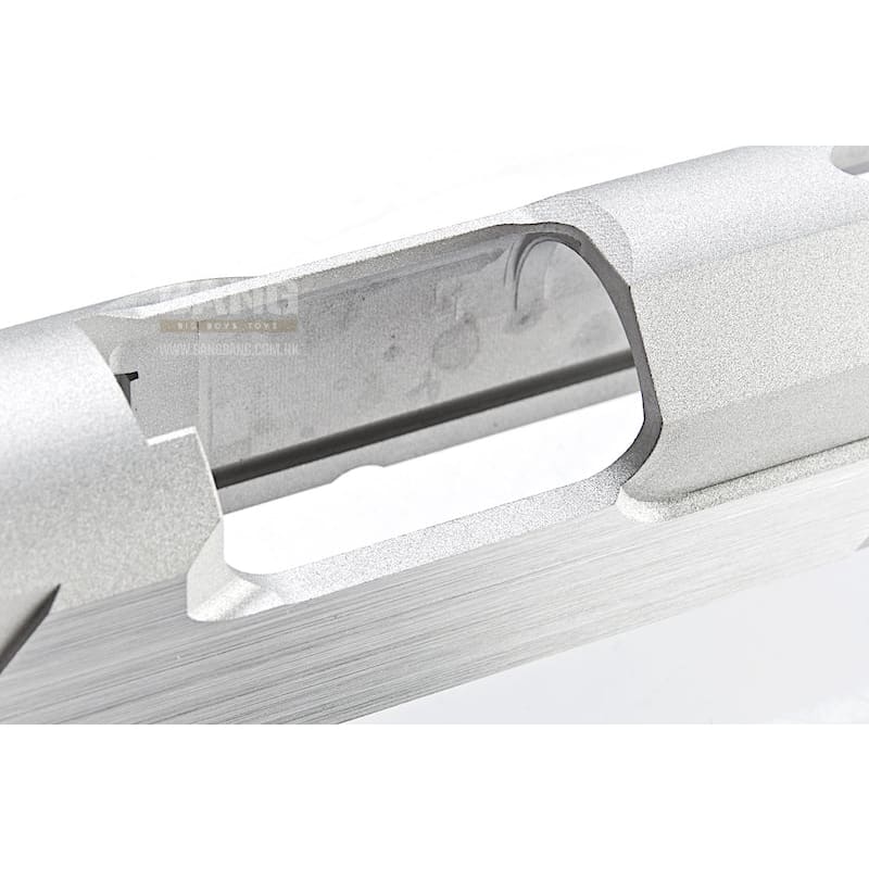 Airsoft Masterpiece Custom 'Alpha' Standard Slide for Tokyo Marui Hi - Capa / 1911 GBB - Silver - Bang Bang Airsoft