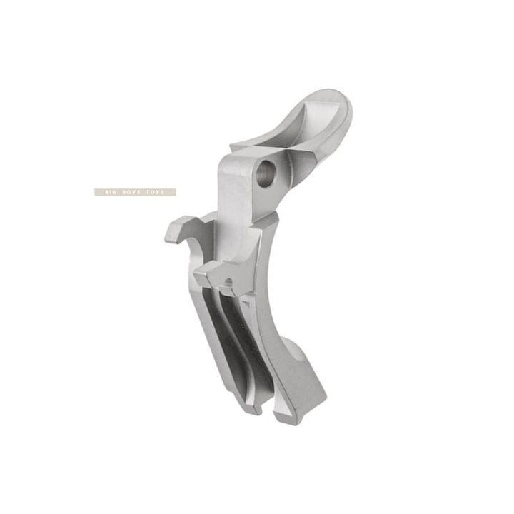 Airsoft Masterpiece Hi Capa Grip Safety (Type 2 - S Style, Steel) - Matt Silver - Bang Bang Airsoft