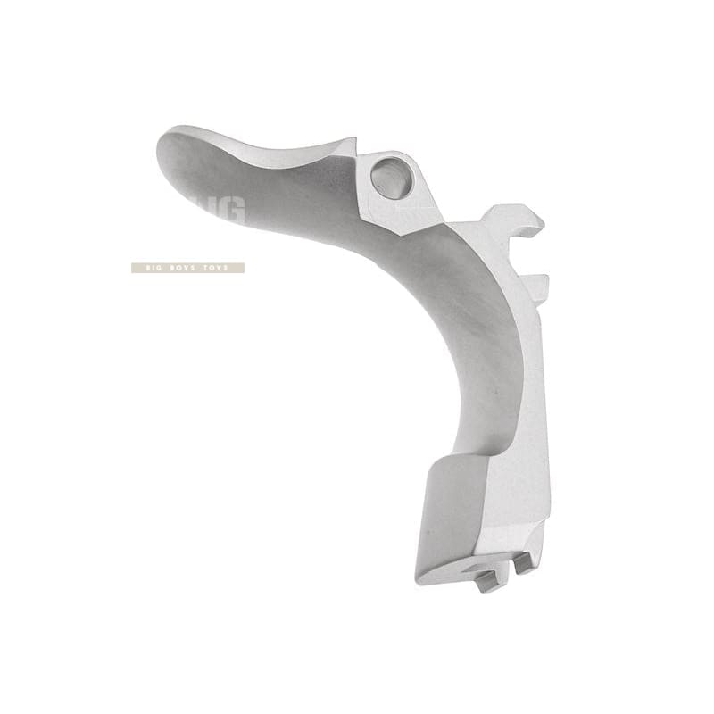 Airsoft Masterpiece Hi Capa Grip Safety (Type 2 - S Style, Steel) - Matt Silver - Bang Bang Airsoft