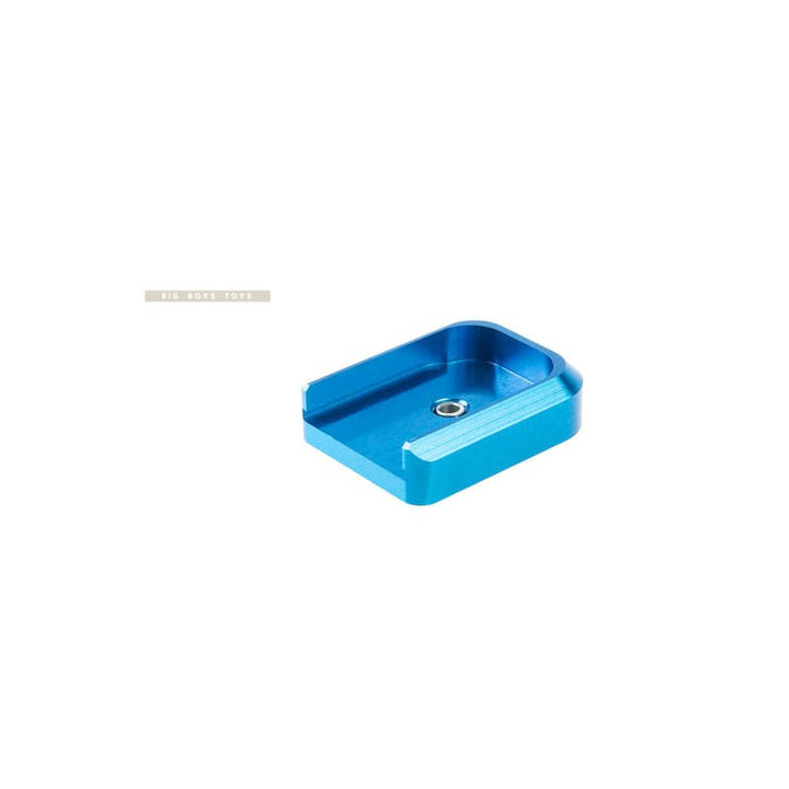 Airsoft Masterpiece Hi Capa Magazine Base (Aluminum, SV Infinity Diamond) - Blue - Bang Bang Airsoft