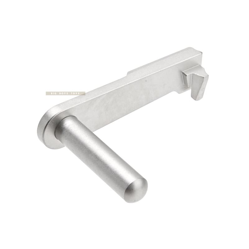Airsoft Masterpiece Hi Capa Slide Stop (Type 1, Steel) - Matt Silver - Bang Bang Airsoft