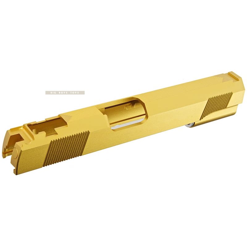 Airsoft Masterpiece Infinity Vintage Standard Slide for Tokyo Marui Hi - Capa / 1911 GBB - Gold - Bang Bang Airsoft
