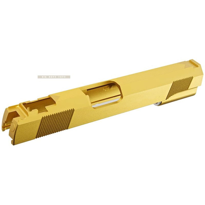 Airsoft Masterpiece Infinity Vintage Standard Slide for Tokyo Marui Hi - Capa / 1911 GBB - Gold - Bang Bang Airsoft