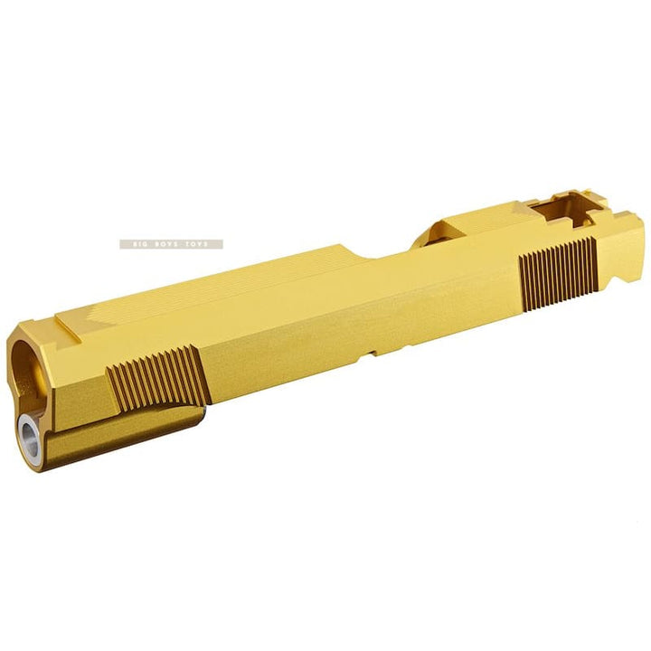 Airsoft Masterpiece Infinity Vintage Standard Slide for Tokyo Marui Hi - Capa / 1911 GBB - Gold - Bang Bang Airsoft