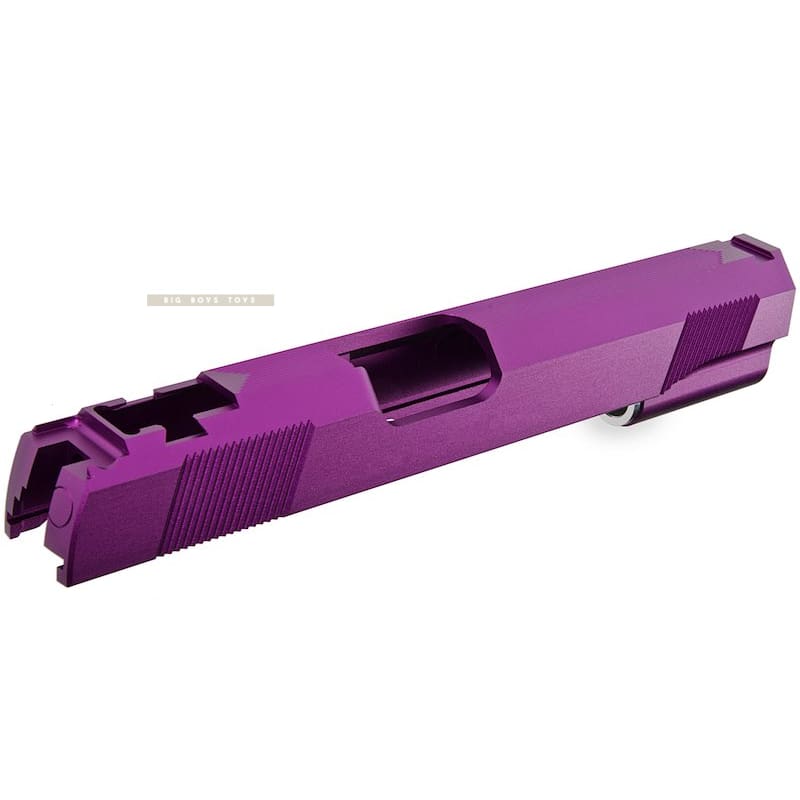 Airsoft Masterpiece Infinity Vintage Standard Slide for Tokyo Marui Hi - Capa / 1911 GBB - Purple - Bang Bang Airsoft