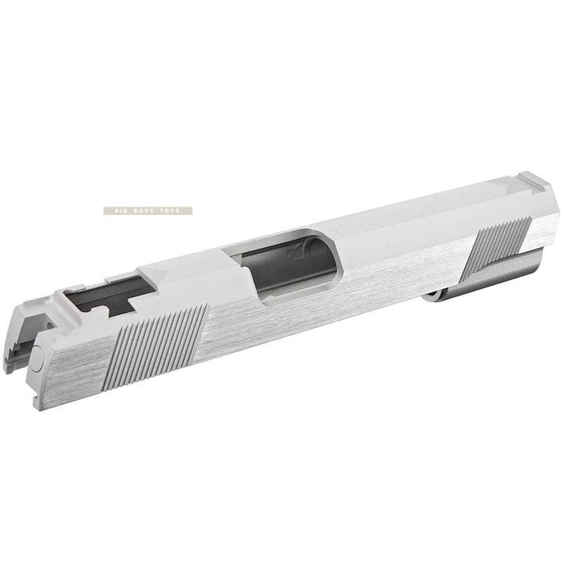 Airsoft Masterpiece Infinity Vintage Standard Slide for Tokyo Marui Hi - Capa / 1911 GBB - Silver - Bang Bang Airsoft