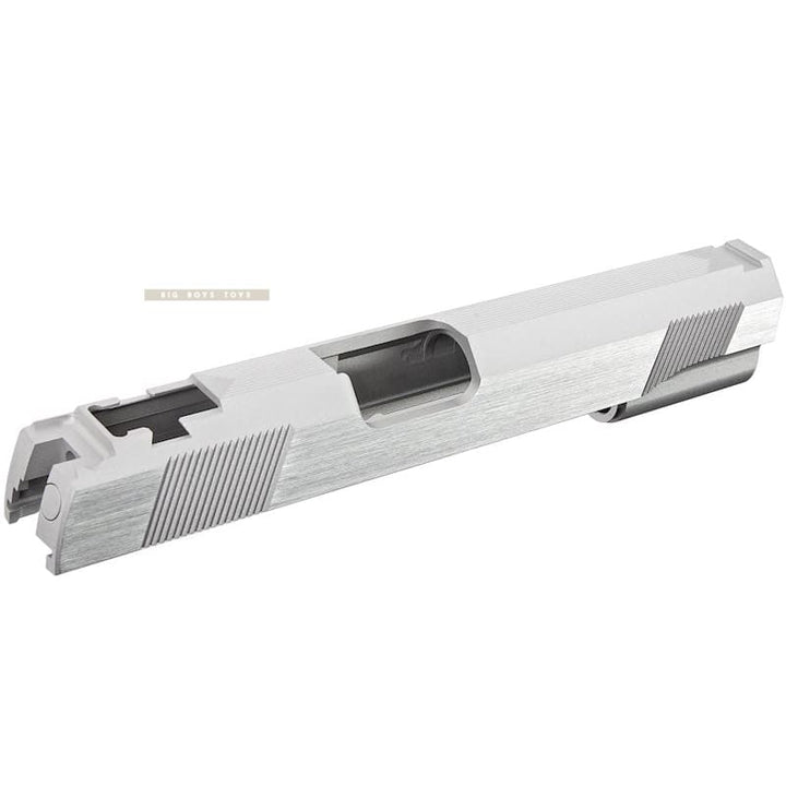 Airsoft Masterpiece Infinity Vintage Standard Slide for Tokyo Marui Hi - Capa / 1911 GBB - Silver - Bang Bang Airsoft
