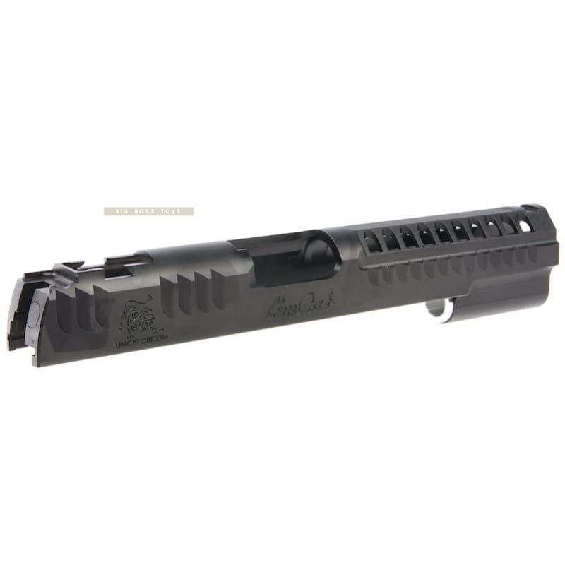 Airsoft Masterpiece Limcat Custom Standard Slide for Tokyo Marui Hi - Capa / 1911 - Black - Bang Bang Airsoft