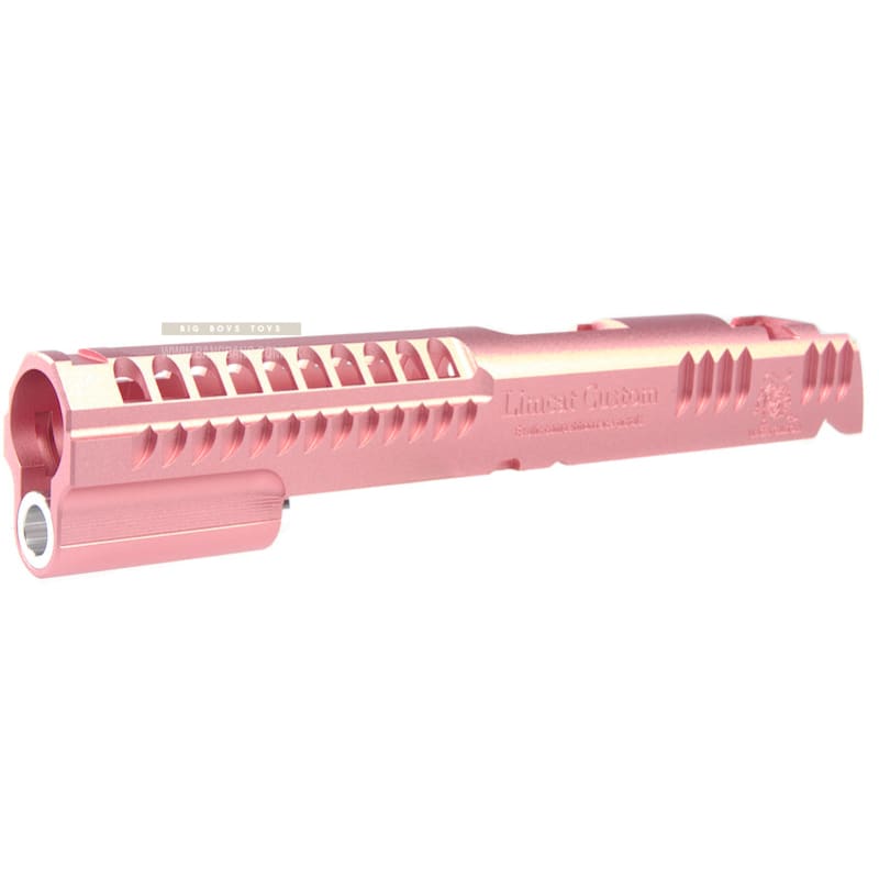 Airsoft Masterpiece Limcat Custom Standard Slide for Tokyo Marui Hi - Capa / 1911 - Pink - Bang Bang Airsoft