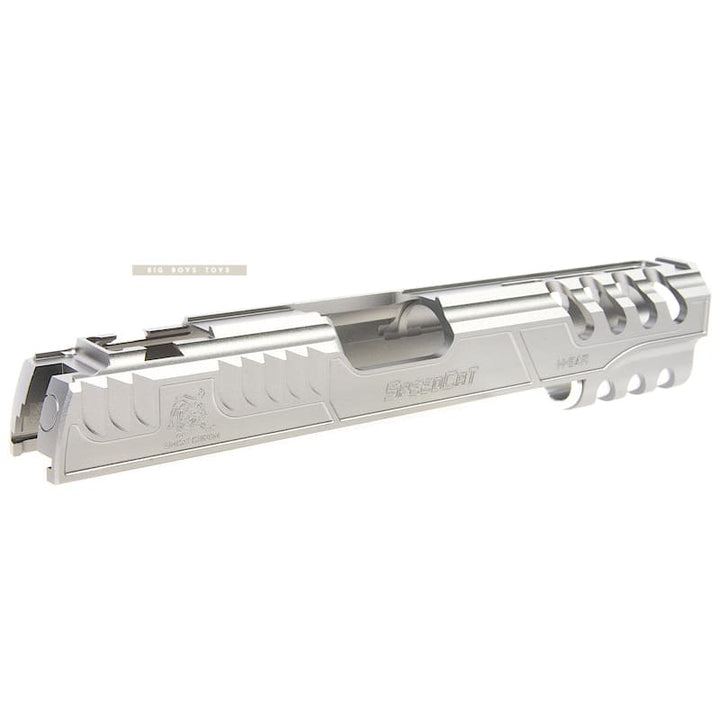Airsoft Masterpiece Limcat 'SpeedCat' Standard Slide for TM Hi - Capa/1911 - Titanium Grey (New Pattern) - Bang Bang Airsoft
