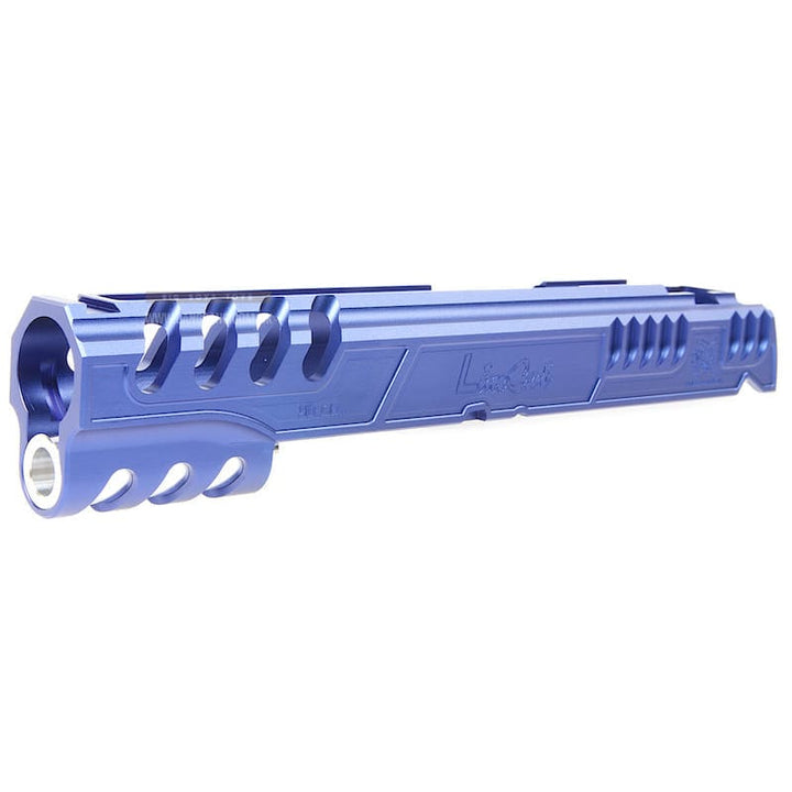 Airsoft Masterpiece Limcat 'SpeedCat' Standard Slide for Tokyo Marui Hi - Capa / 1911 - Blue(New Pattern) - Bang Bang Airsoft