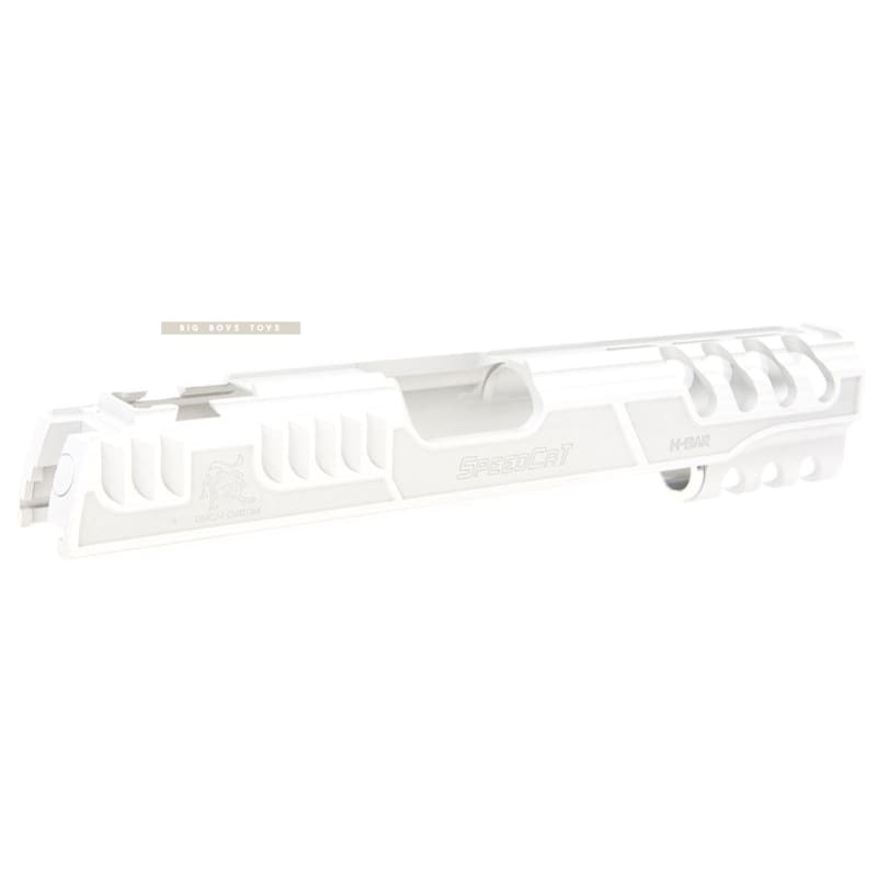 Airsoft Masterpiece Limcat 'SpeedCat' Standard Slide for Tokyo Marui Hi - Capa / 1911 - Silver(New Pattern) - Bang Bang Airsoft