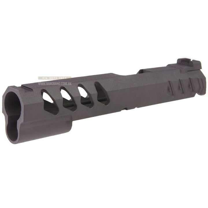 Airsoft Masterpiece Slide 5.1 (Warout Custom 3D Print) (Ver.2) for Tokyo Marui Hi Capa/1911 GBB - BK - Bang Bang Airsoft