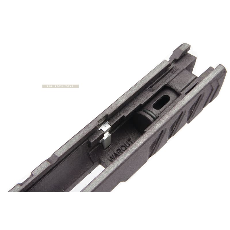 Airsoft Masterpiece Slide 5.1 (Warout Custom 3D Print) (Ver.2) for Tokyo Marui Hi Capa/1911 GBB - BK - Bang Bang Airsoft