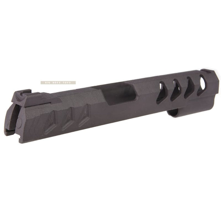 Airsoft Masterpiece Slide 5.1 (Warout Custom 3D Print) (Ver.2) for Tokyo Marui Hi Capa/1911 GBB - BK - Bang Bang Airsoft